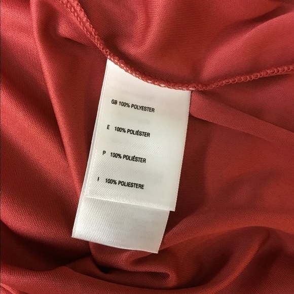 THE Northface long sleeve v neck rust colored XS - Picture 9 of 10